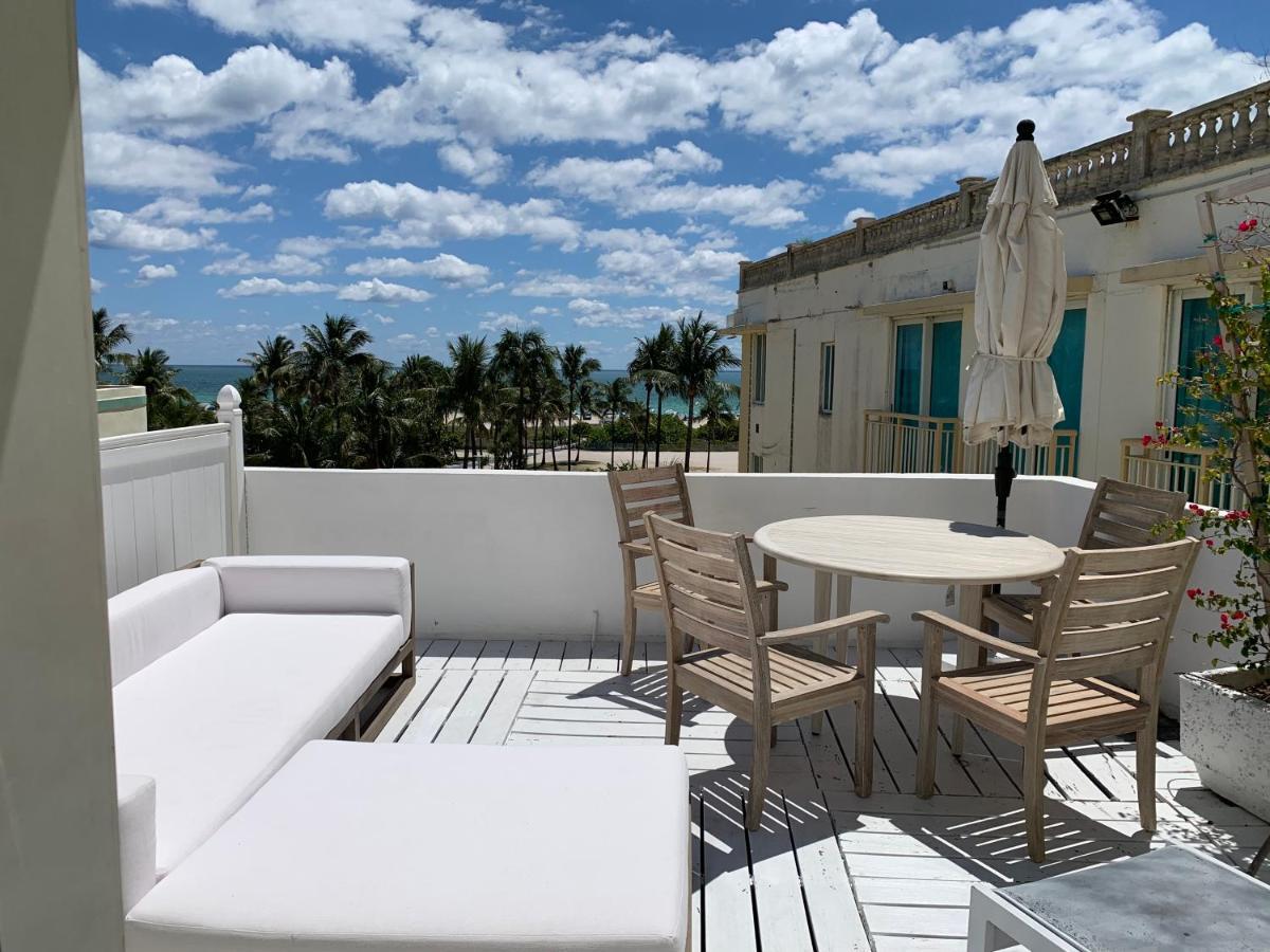 Sunrise Penthouse Ocean View Terrace Beach Few Steps Away Sobe Aparthotel Miami Beach Exterior foto