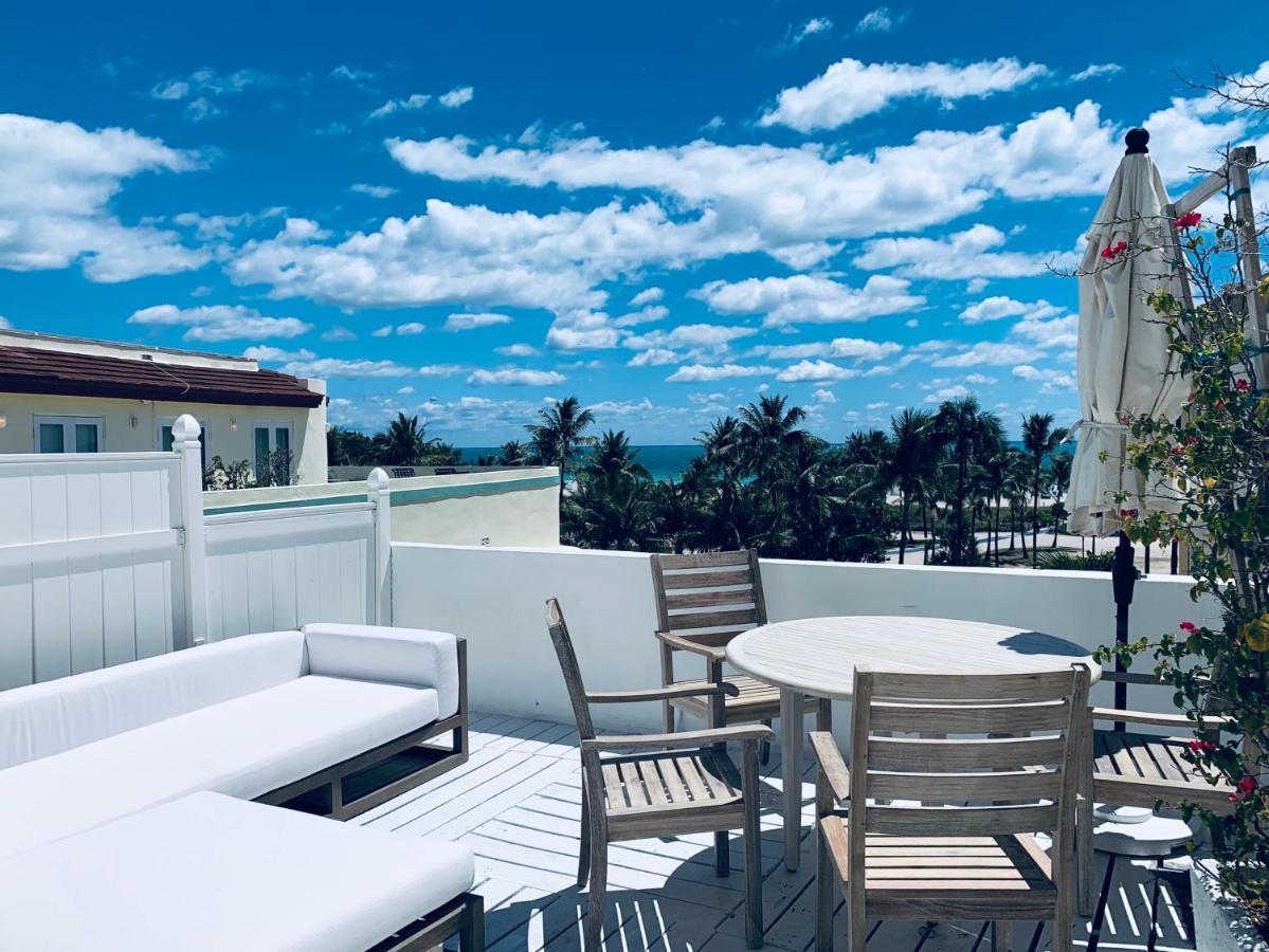 Sunrise Penthouse Ocean View Terrace Beach Few Steps Away Sobe Aparthotel Miami Beach Exterior foto